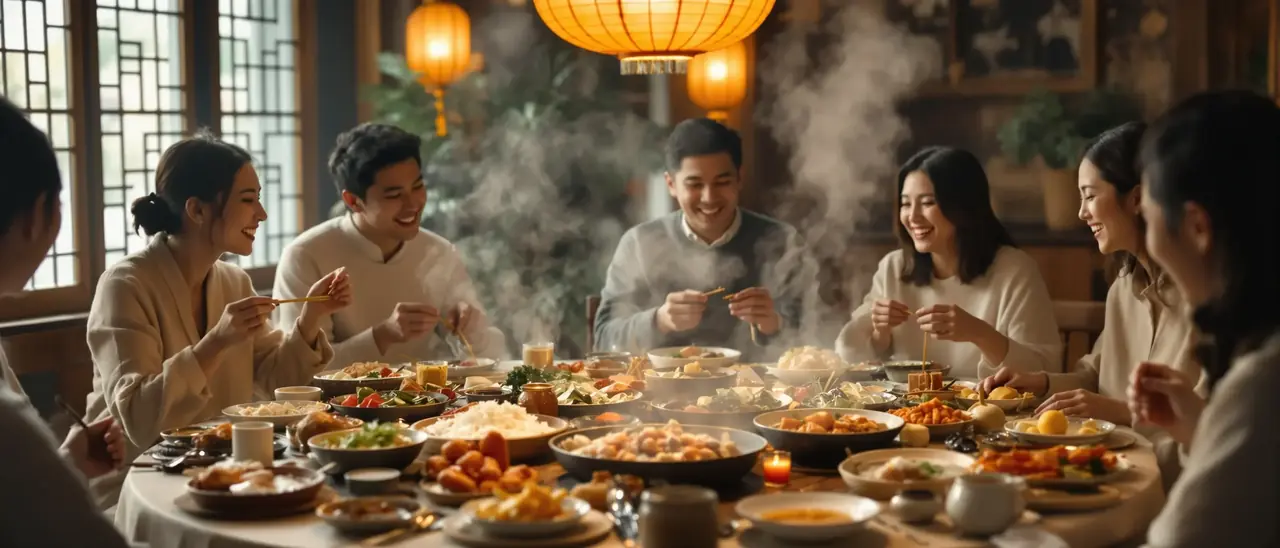 《年夜饭》黄果魔改版剧照