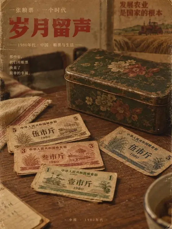 《粮票岁月》黄果魔改版封面