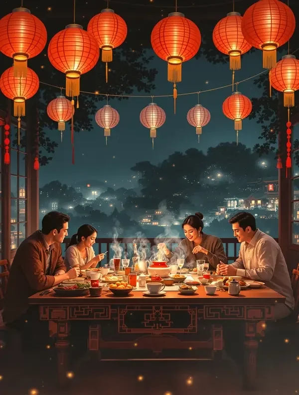 《年夜饭》黄果魔改版封面